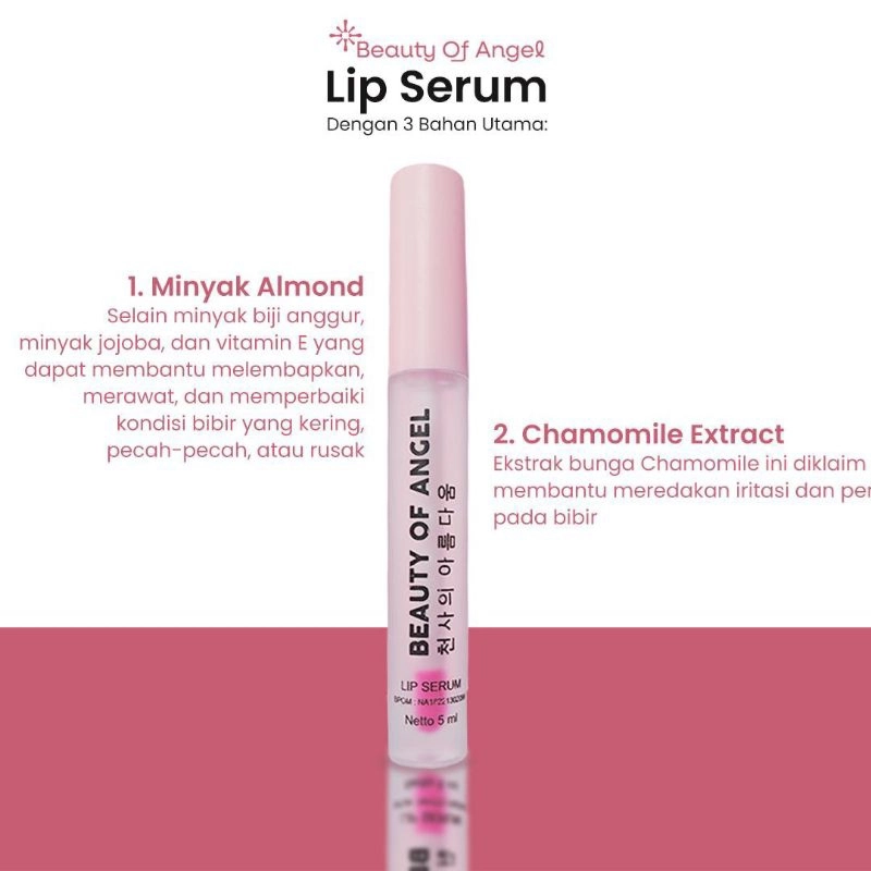 Product image BEAUTY OF ANGEL - [Bundling] Beauty Of Angel Lip Serum &Glow Soap 40gr all variant all variant